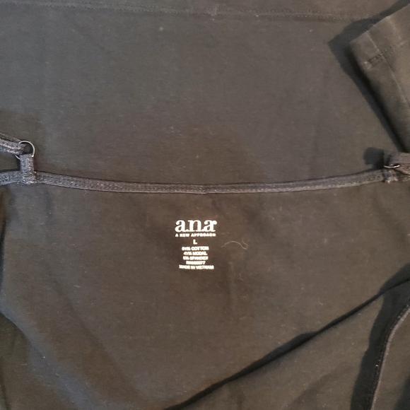 a.n.a. Tank Tops Large Red & Black - Picture 8 of 9